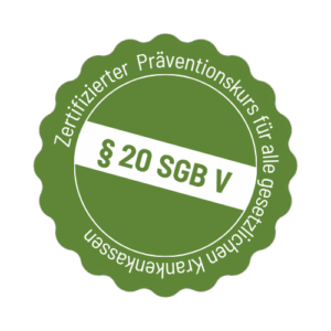 Zertifizierter Präventionskurs nach § 20 SGB V